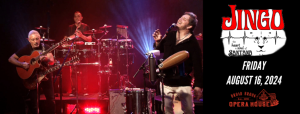 JINGO - The Heart & Soul of Santana via ThunderTix