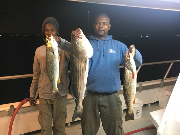 Night Striped Bass & Blues 7 00 p.m