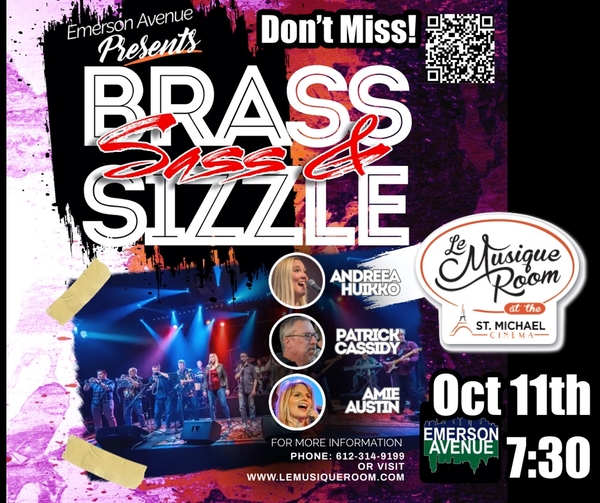 Emerson Avenue Presents: Brass, Sass, & Sizzle!!