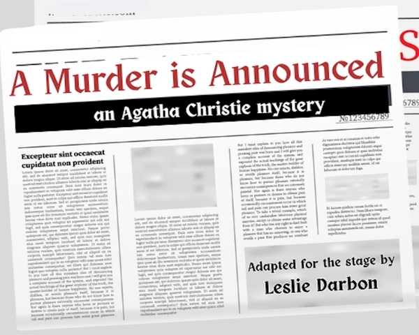 Agatha Christie's A Murder is Announced