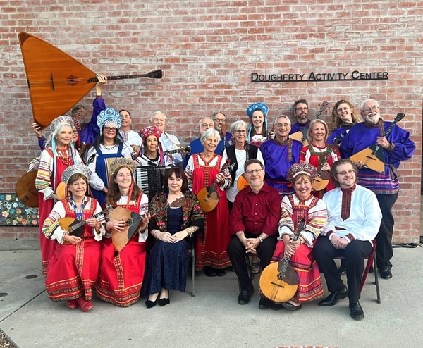 THE ARIZONA BALALAIKA ORCHESTRA WITH MEMBERS OF THE LAJKONIK POLISH FOLK ENSEMBLE