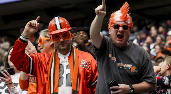 PUMPKIN HEAD: Cleveland Browns Sin City Takeover