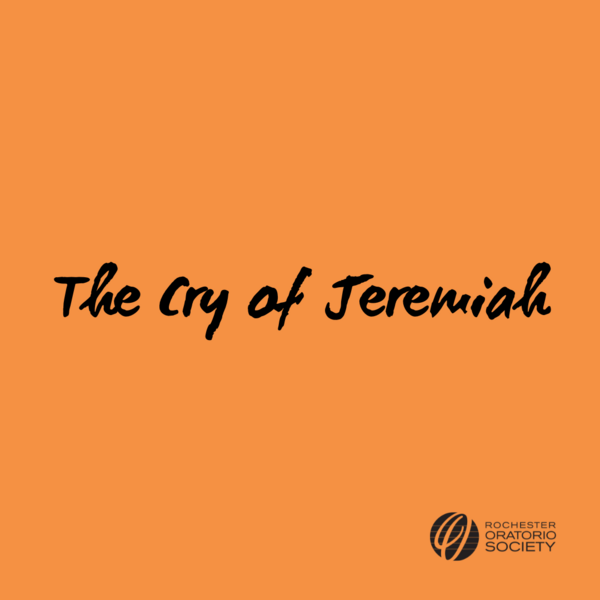 The Cry of Jeremiah
