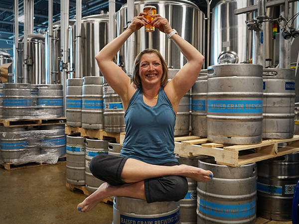 Stretch & Sip Beer Yoga