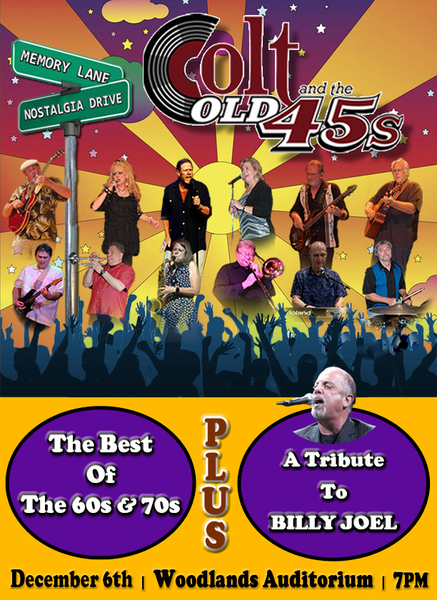 Colt and the Old 45's - A tribute to Billy Joel