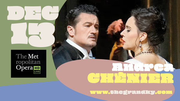 25-26 MET Opera Andrea Chénier