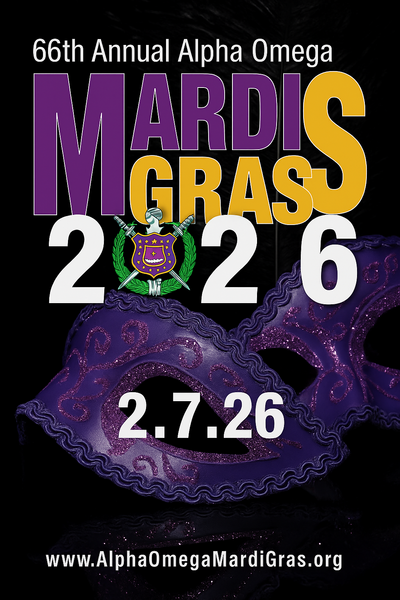 65th Annual Alpha Omega Chapter Mardi Gras Ball