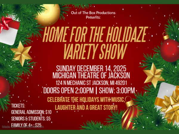 Home For The Holidaze Variety Show
