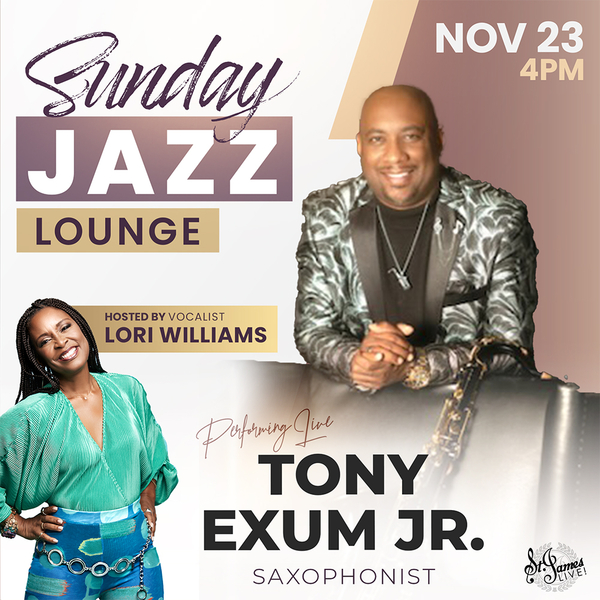 Saxophonist Tony Exum Jr.