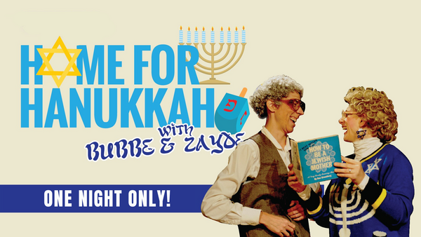 Home for Hanukkah with Bubbe and Zayde