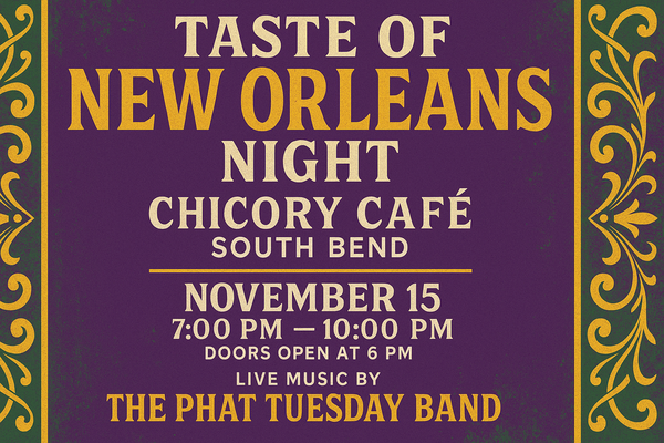 Taste of New Orleans Dinner and Jazz