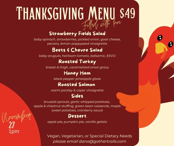 Thanksgiving 1PM Seating 