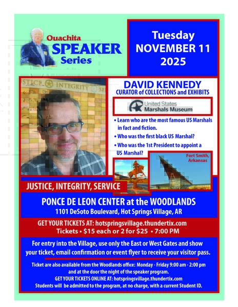 OSS presents David Kennedy - Curator of Collections & Exhibits - US Marshals Museum