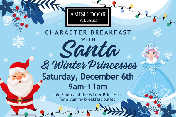 A Holiday Character Breakfast with Santa & Winter Princesses
