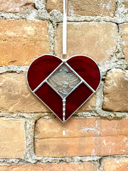 VALENTINES EVENT - STAINED GLASS HEART