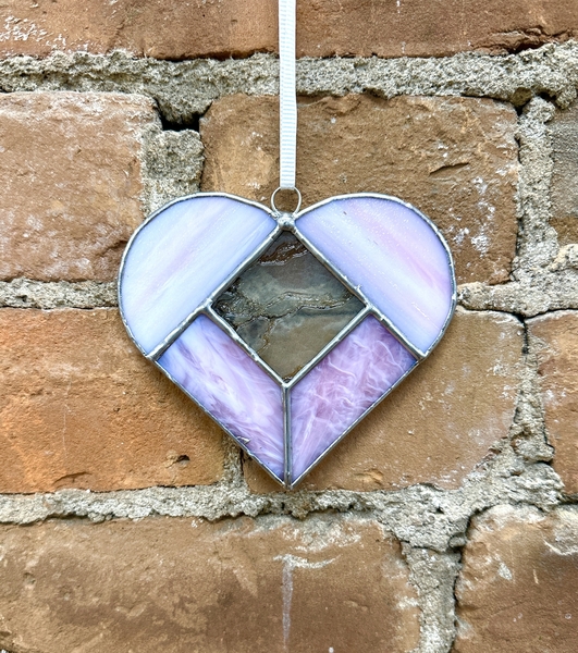 VALENTINES EVENT - STAINED GLASS HEART