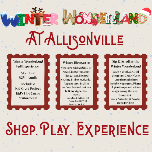 ALLISONVILLE-NO TRAIN- Winter Wonderland Santa Experience 12/6