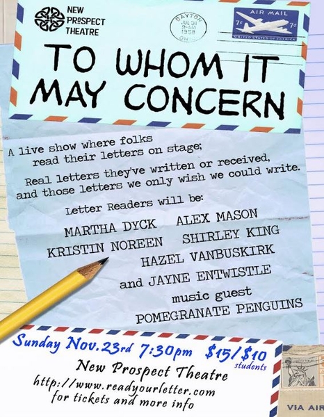 To Whom It May Concern