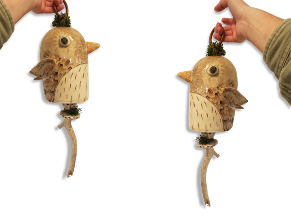 GARDEN BELL - HAND BUILDING CLAY