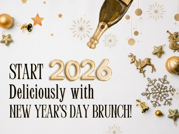 Start 2026 Deliciously with Our New Year’s Day Brunch!