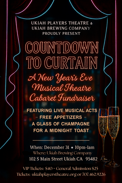 Countdown to Curtain: a New Year's Eve Cabaret Fundraiser