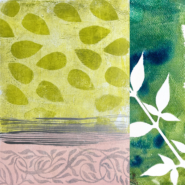 GELLI PLATE PRINTING EXPLORATIONS
