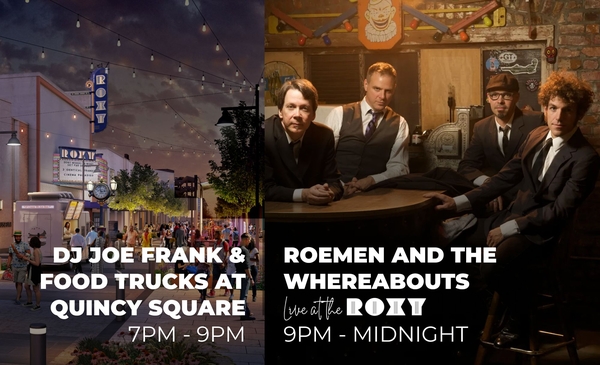 NYE 2026 Roemen and The Whereabouts and DJ Joe Frank