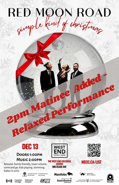 2pm Matinee - 2025 Red Moon Road a Simple Kind of Christmas