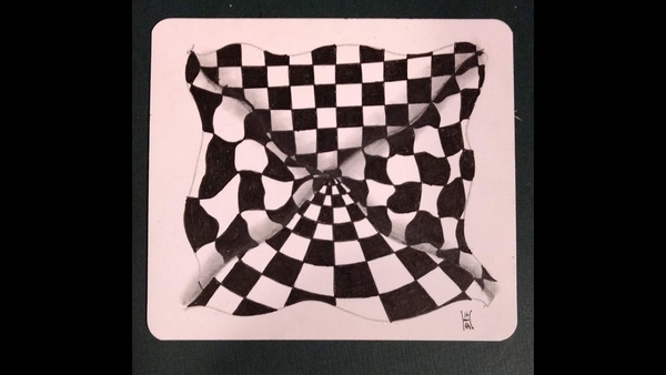 Zentangle #2: Knightsbridge, Tipple and Bales!