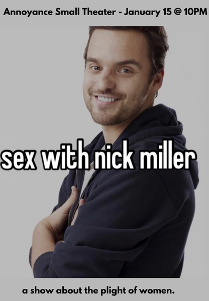 MESSFEST: SEX WITH NICK MILLER