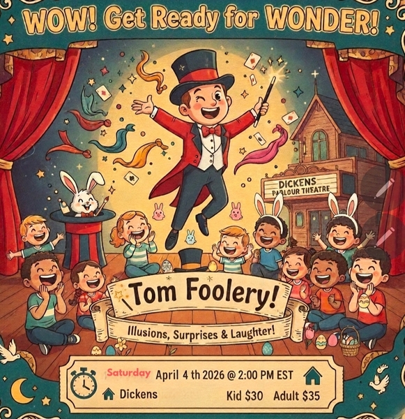 CHILDREN'S MAGIC SHOW WITH TOM FOOLERY