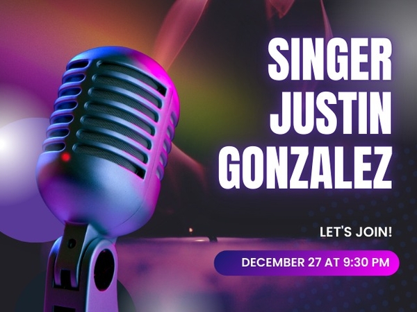 Live Performance by Justin Gonzalez