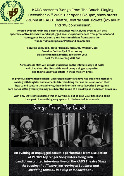 Songs From The Couch