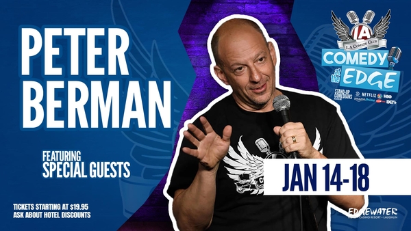 Comedian Peter Berman w/ Special Guest Comedian  
