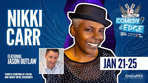 Comedian Nikki Carr w/ Jason Outlaw