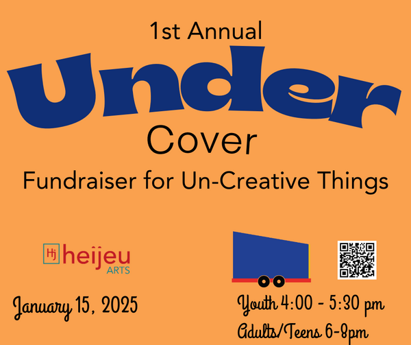 Heijeu Arts' Under Cover Fundraiser