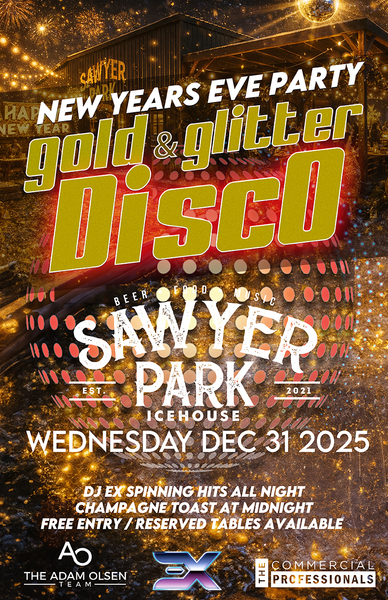 NYE Gold & Glitter Disco Reserved Tables