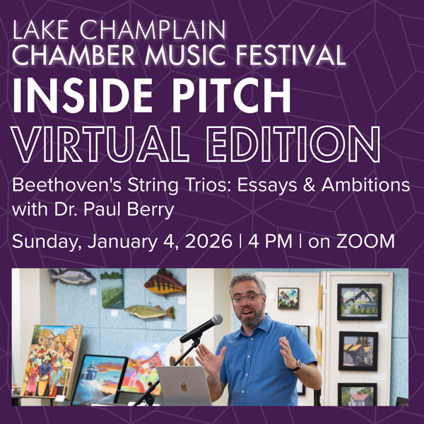 Inside Pitch Virtual Edition | Beethoven String Trios: Essays and Ambitions