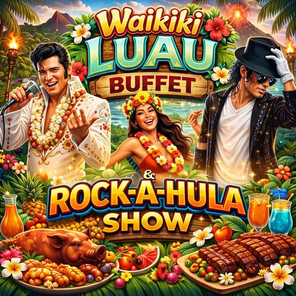 Waikiki Luau Buffet & Rock-A-Hula Show