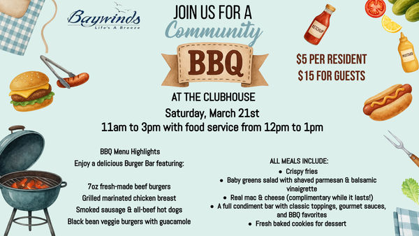 Community Winter BBQ Bash