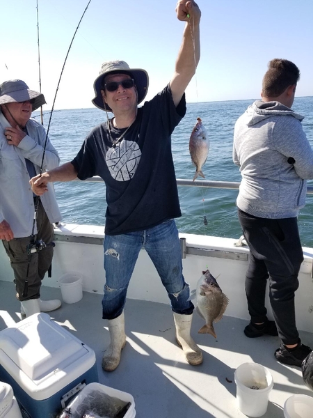 MJ4 Half Day  porgy Fishing 2pm - 6pm