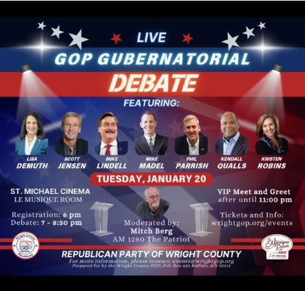 OVERFLOW - Wright County Republican Gubernatorial Candidate Debate