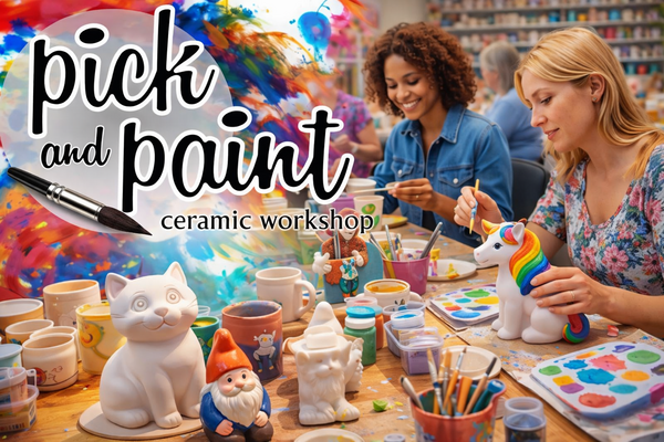 Pick & Paint Ceramics Worshop