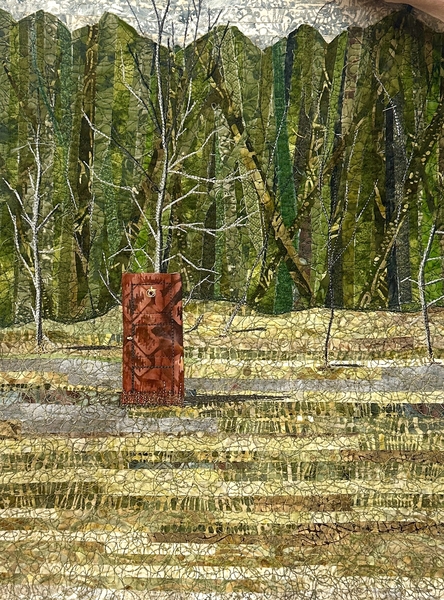 SALVAGED FABRIC LANDSCAPE