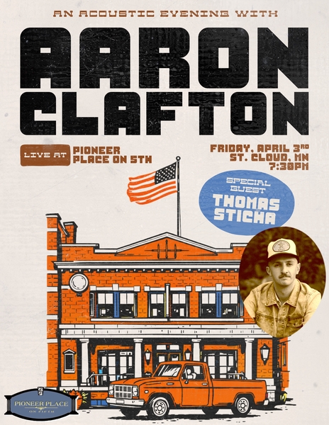 An Acoustic Evening with Aaron Clafton w/special guest Thomas Sticha