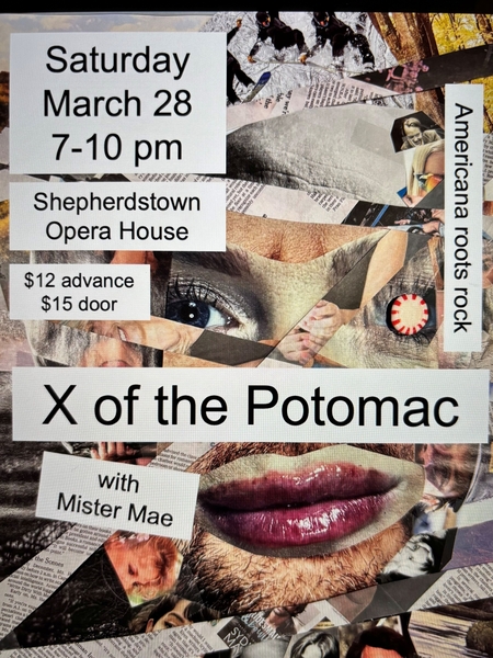 X of the Potomac - On Stage at the Opera House with Mister Mae