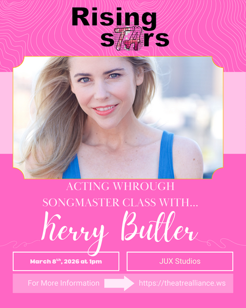 Acting Through Song Masterclass with Broadway Star Kerry Butler