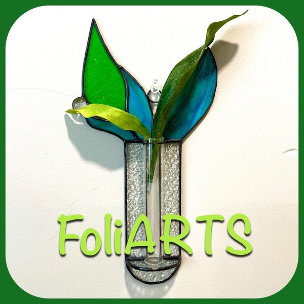 STAINED GLASS , PROPAGATION WALL HANGING