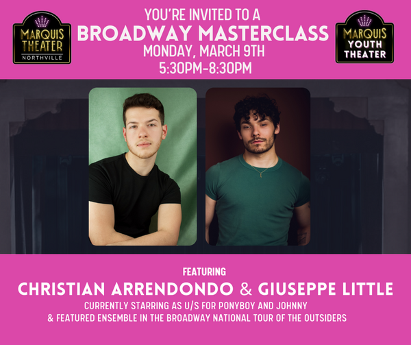 March Broadway Masterclass 