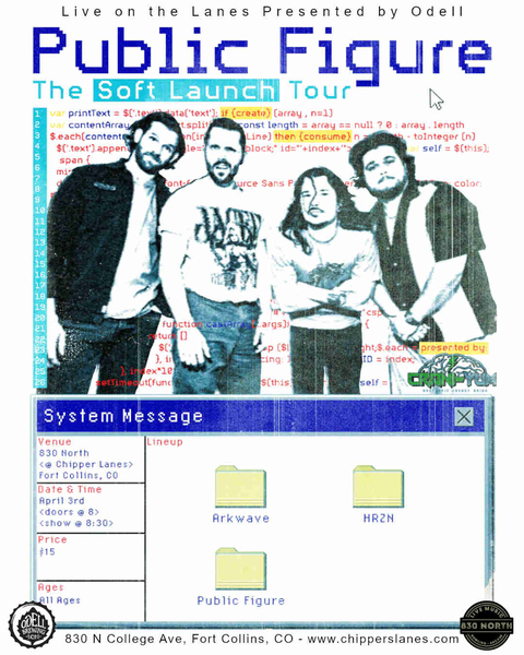 Public Figure w/ arkwave, HRZN Locked